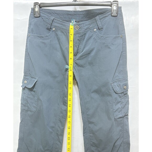 KUHL Womens 8 Blue Outdoor Travel Ankle Roll Pants - Picture 3 of 13